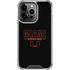 University of Miami Hurricanes iPhone 15 Pro Clear Case